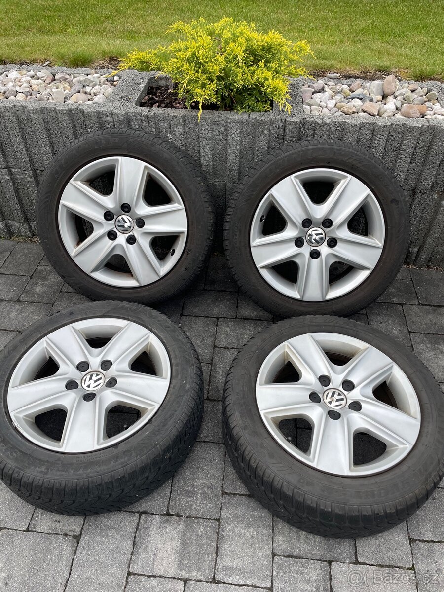Disky 5x112 včetně zimních pneu 205/55R16