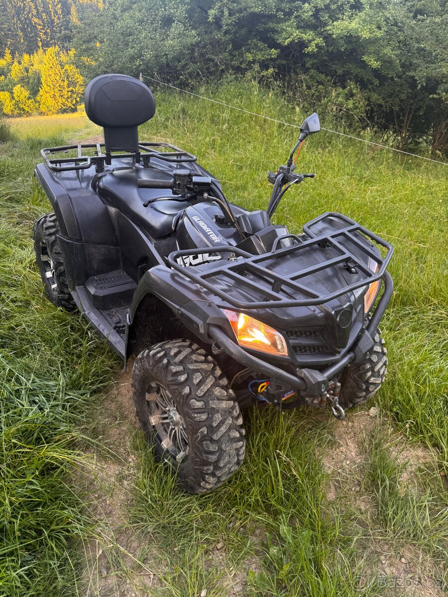 Cfmoto gladiátor x450 4x4 tažne zář naviják 2018