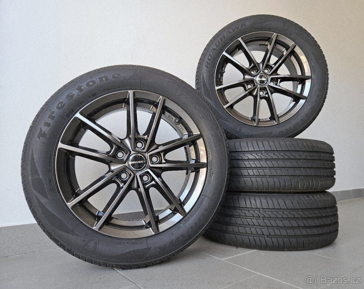 Alu Borbet 5x112 Letní 205/55/16 - top