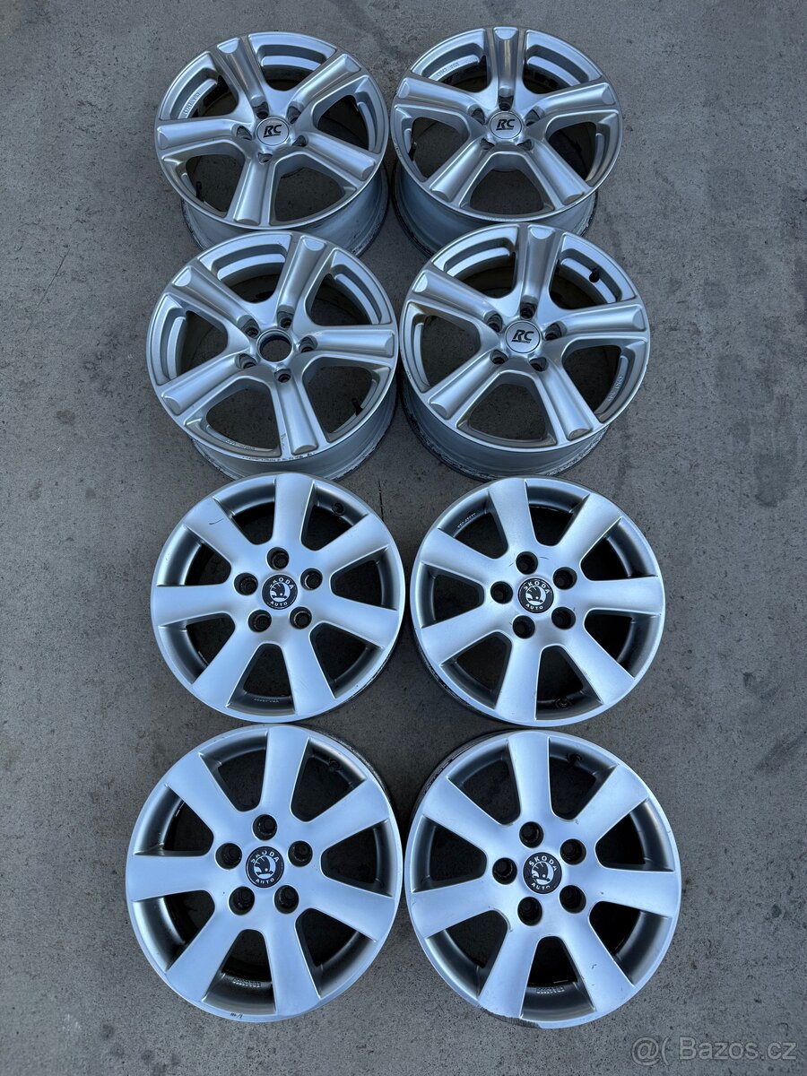 ALU Disky - Octavia 2.. 5x112 , R15, R16..