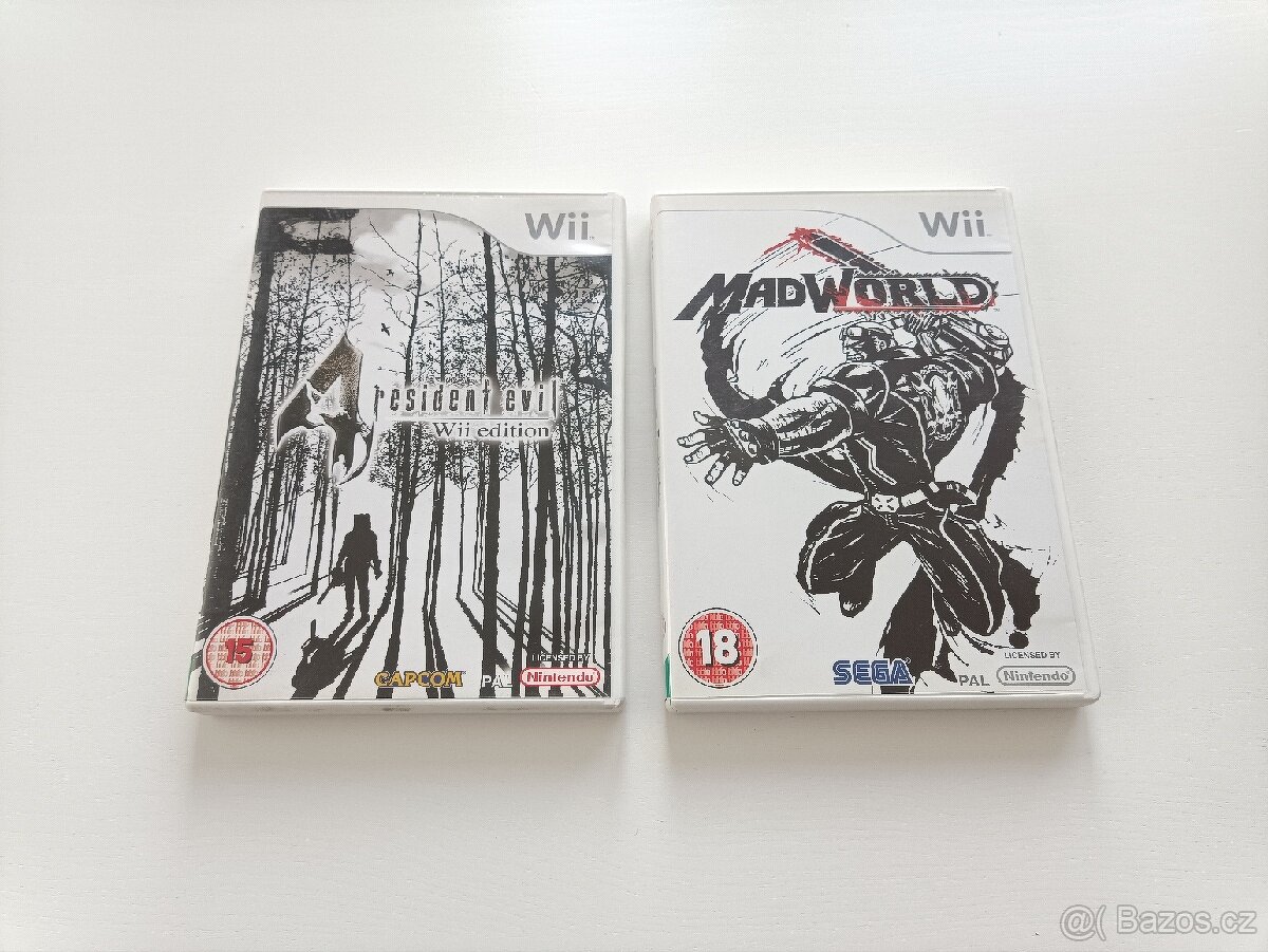 Resident Evil 4 Wii Edition, MadWorld, pro Wii