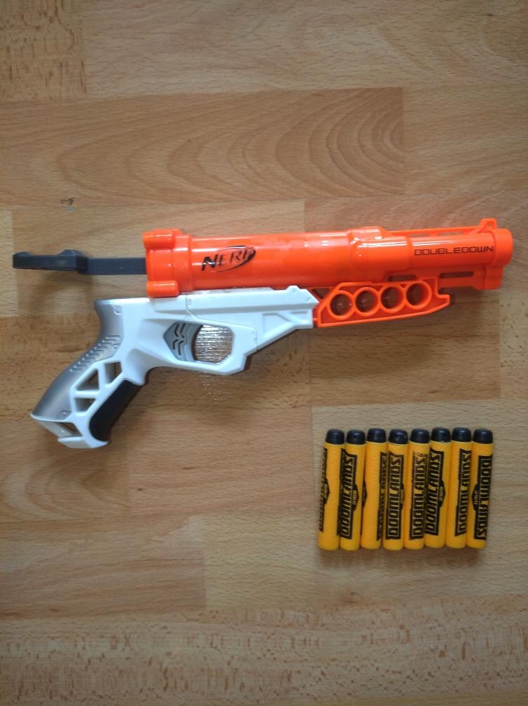 Nerf doubledown rare gun