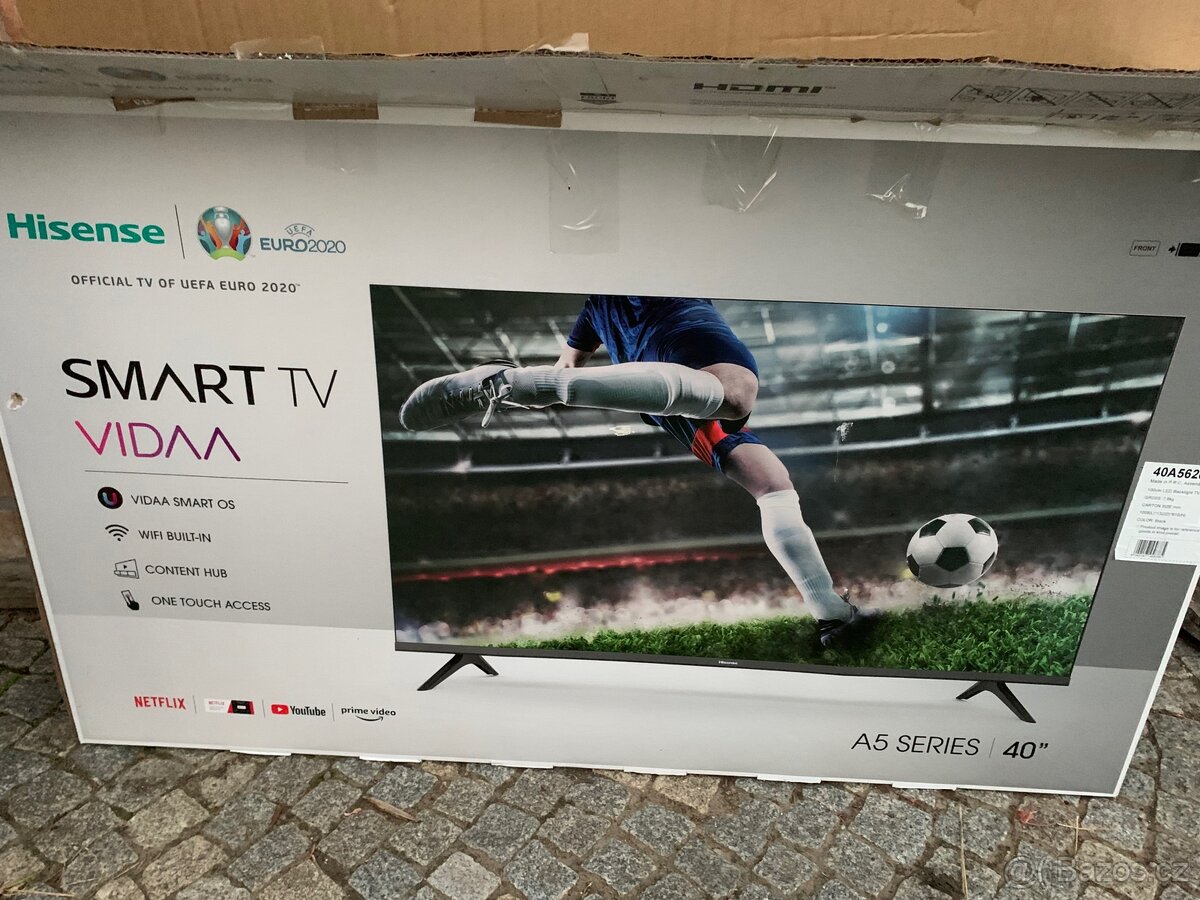 Smart TV Hisense A5 40” na ND (nová)