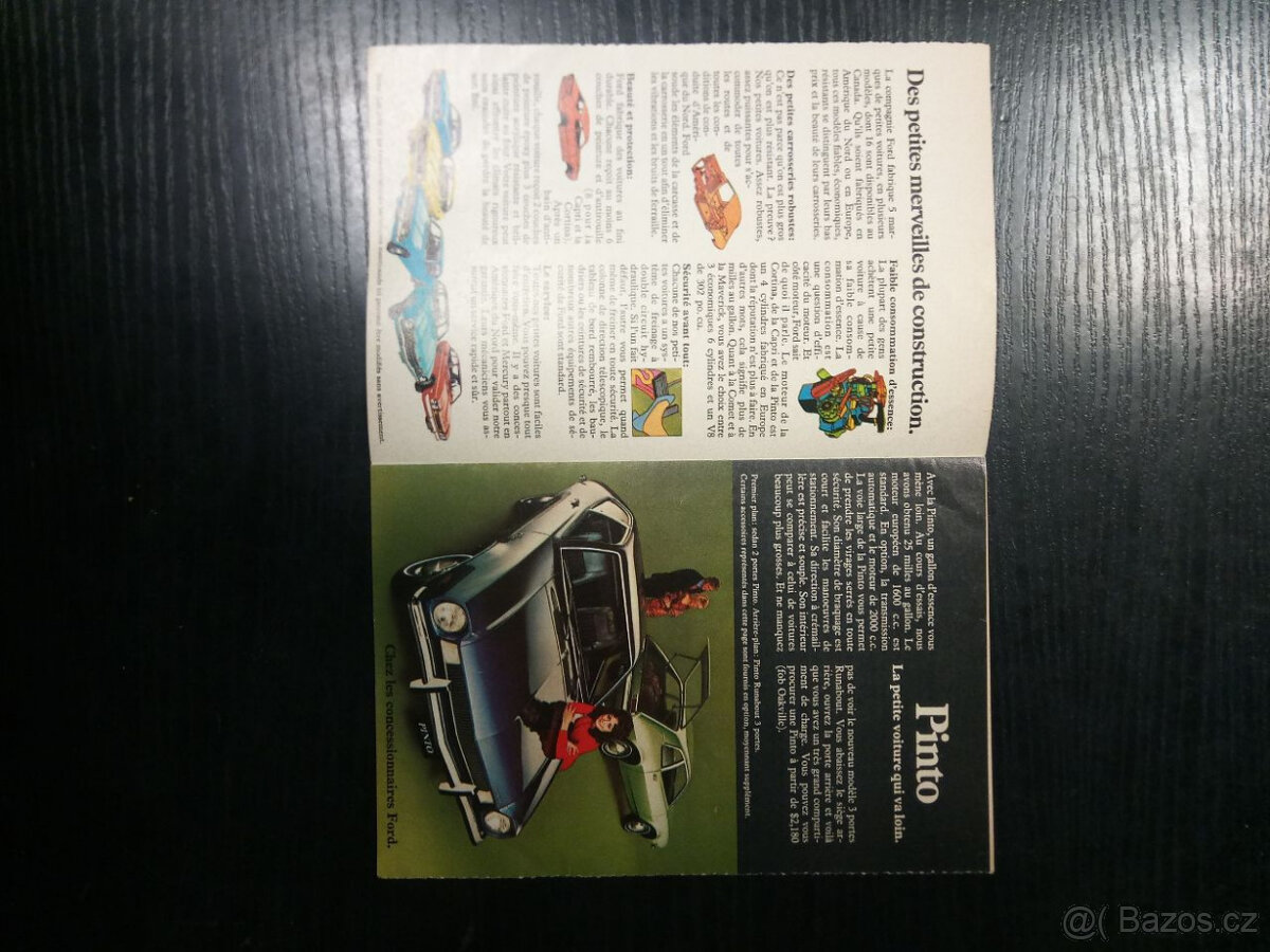 FORD Capri, Pinto, Maverick, Cortina, Comet