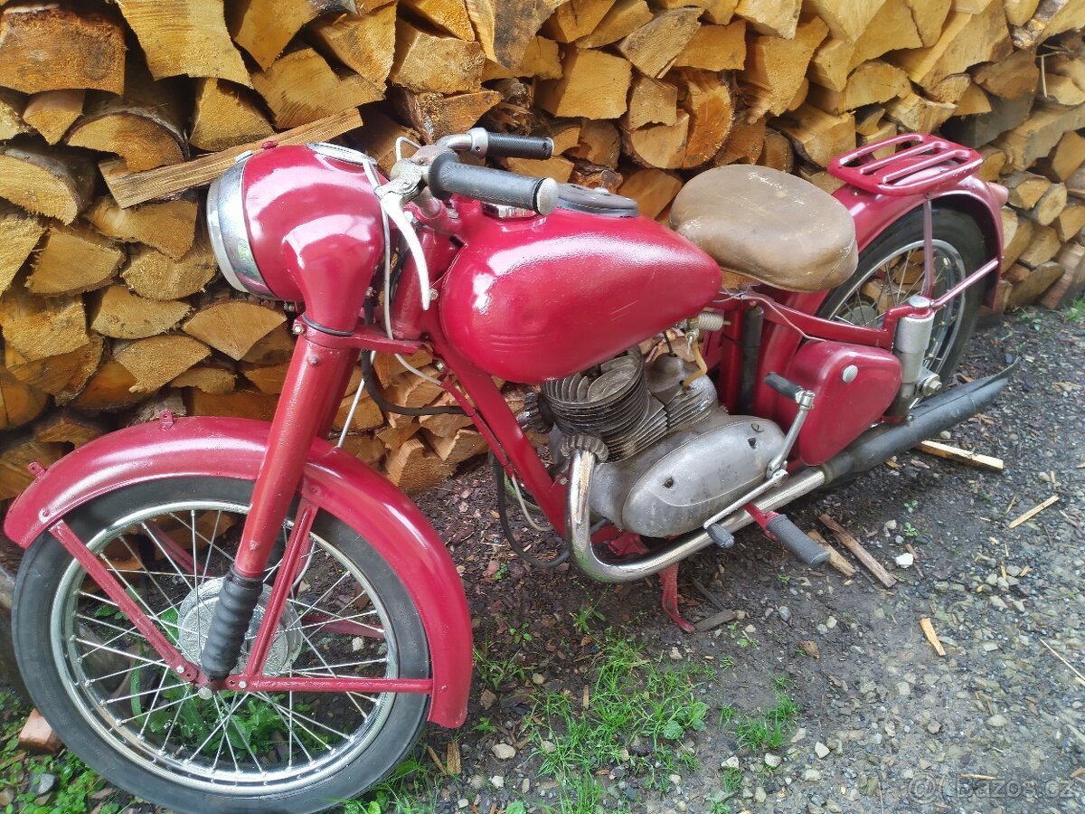 Jawa 250 pérák