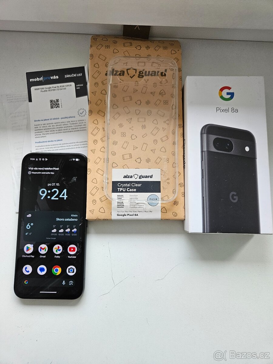 Google Pixel 8a 8/128 GB black