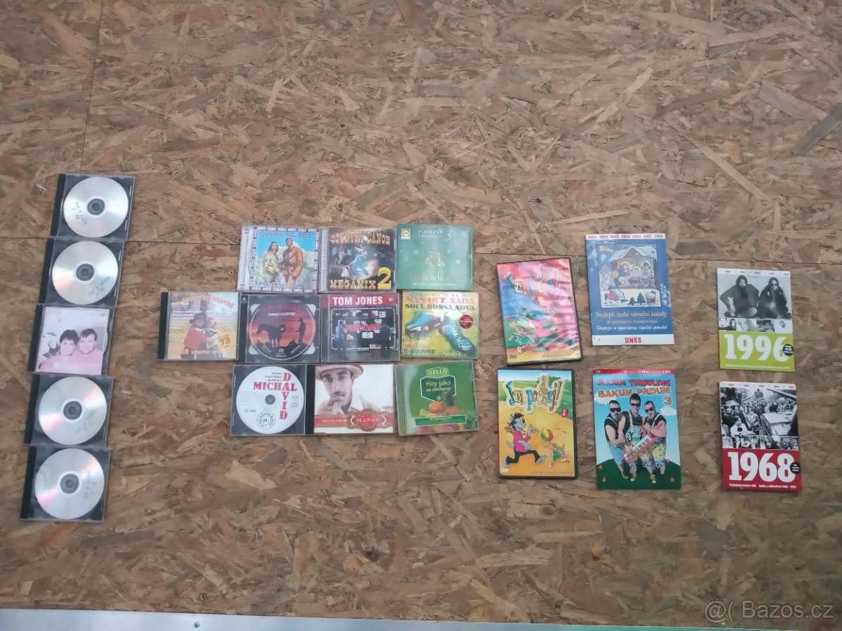 originál CD - různí interperi a žánry