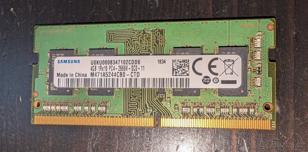 Samsung 4GB SODIMM, 2666MHz