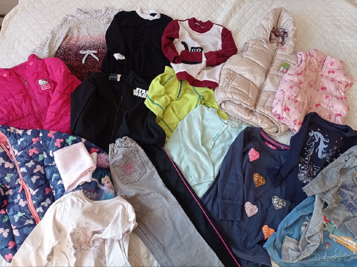 Zimní balík holka, vel.104-110 (věk 4-5 let)