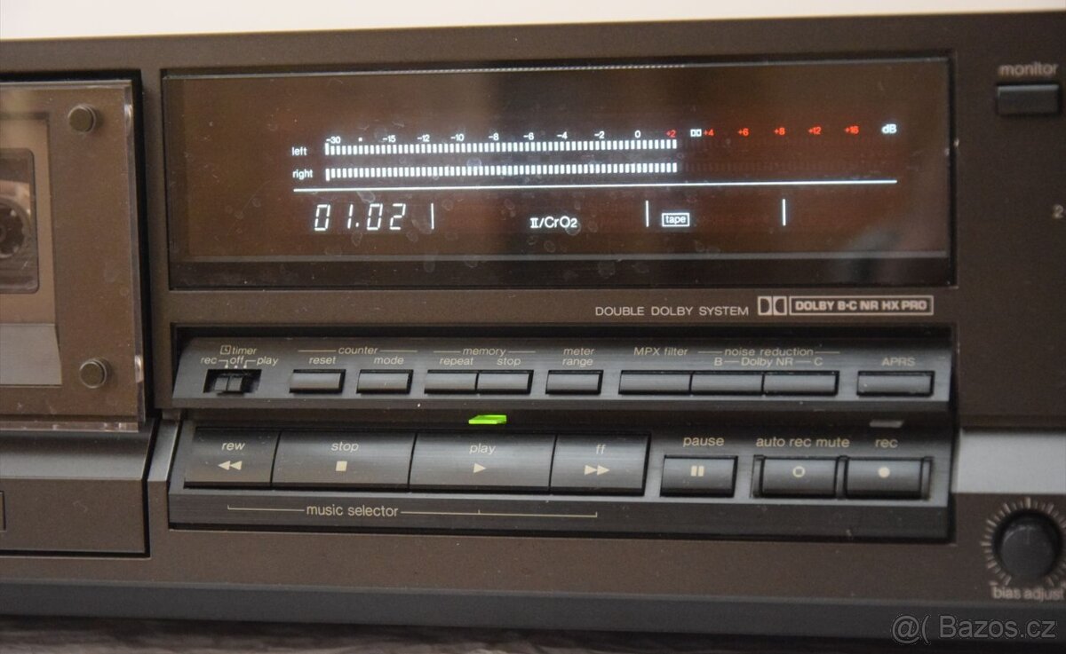 Tape deck TECHNICS RS-B765, 3 hlavy, CLASS AA, Quartz DD