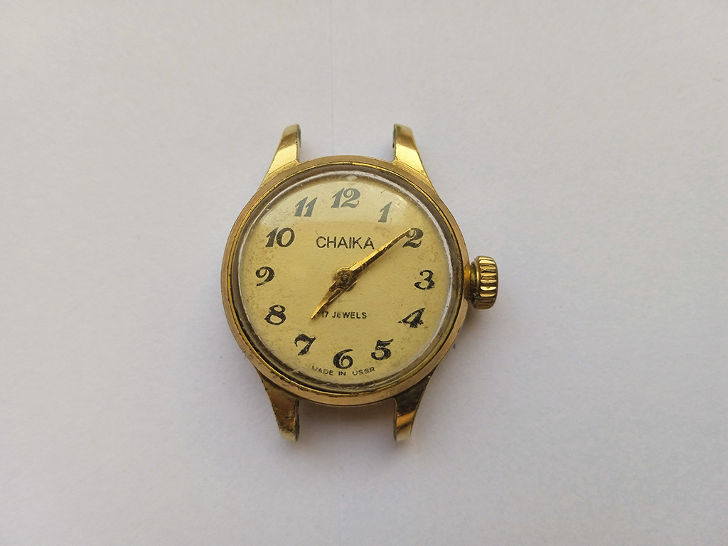Starožitné dámské hodinky Čajka