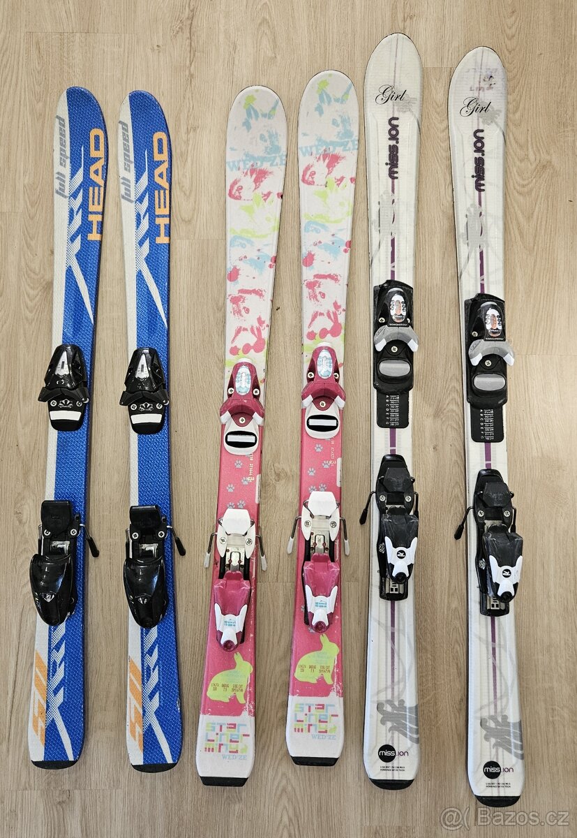 Dětské lyže 105, 110, 120 cm