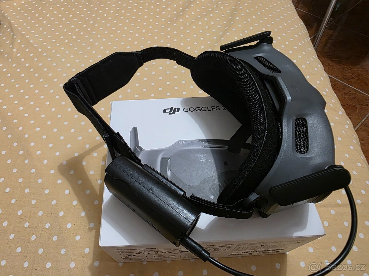 DJI Goggles 2 + lepší maska a držák baterie
