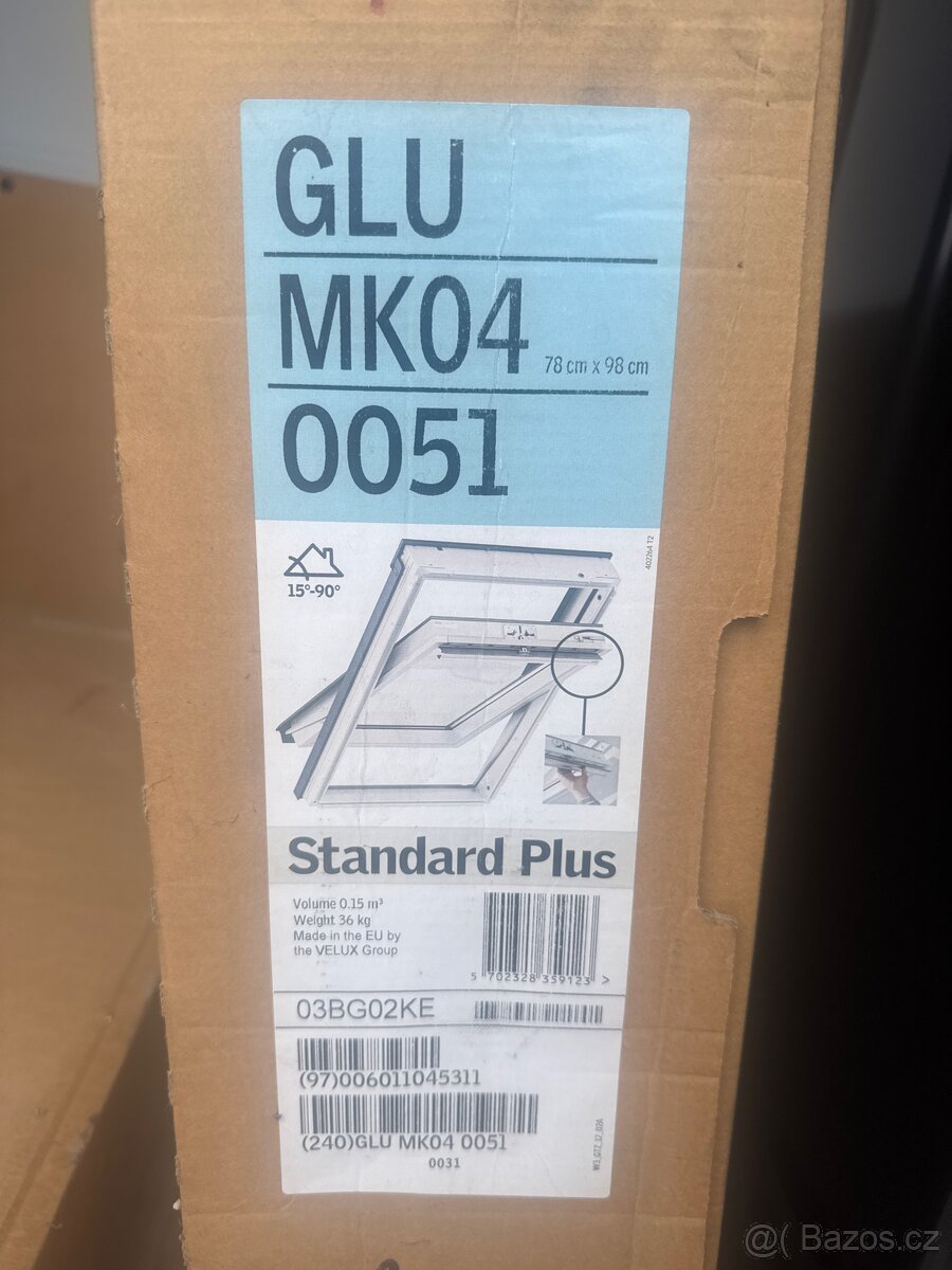 Velux střešní okno