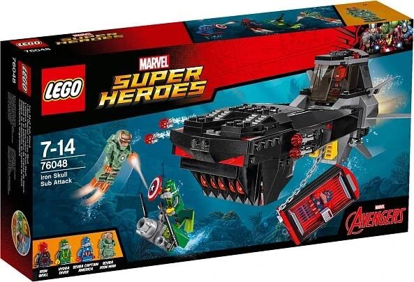 Lego Marvel ponorka 76048