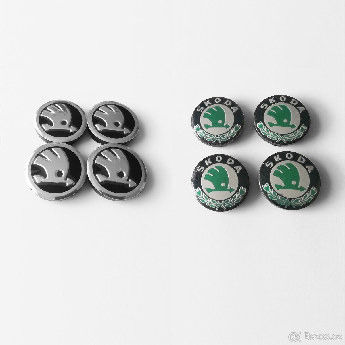 ŠKODA - krytky do středů alu. kol - 56mm