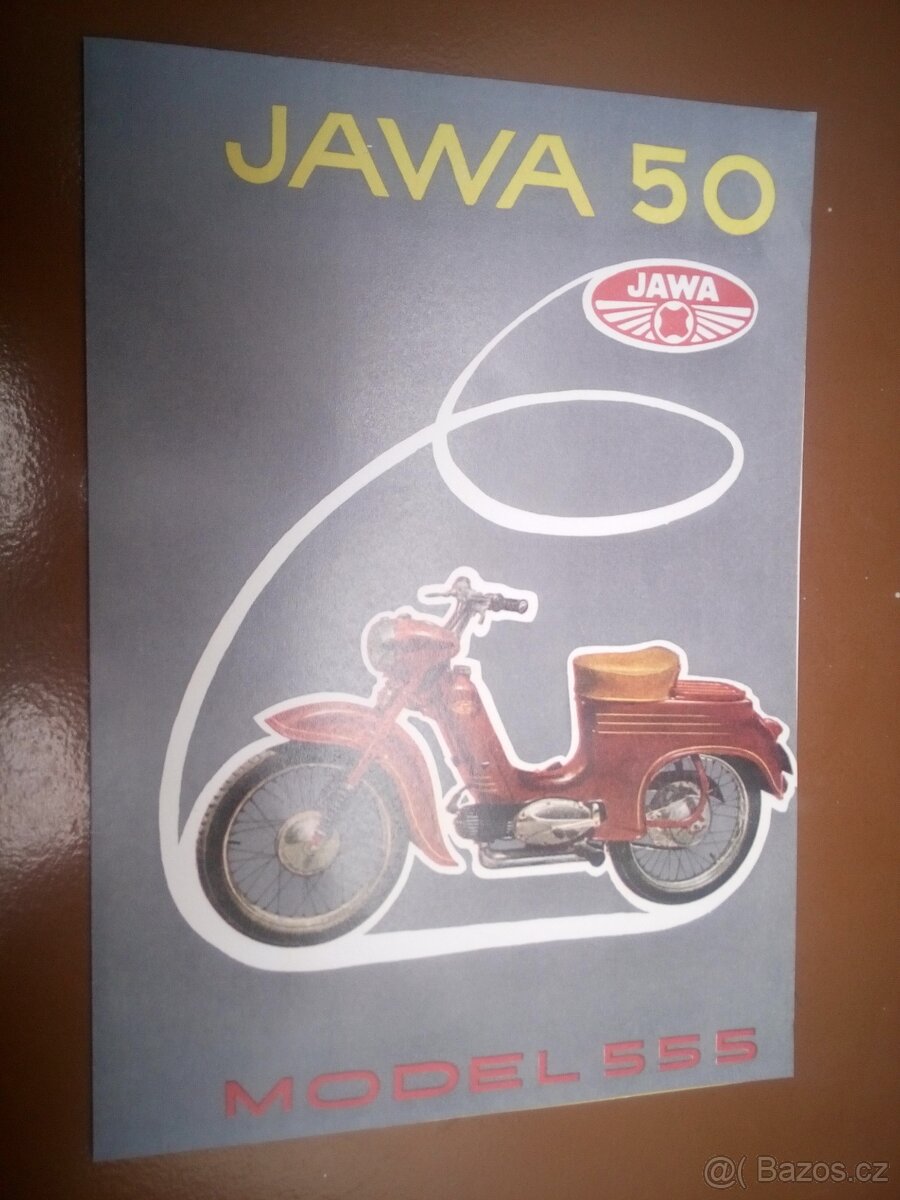 JAWA 50 model 555-prospekt- MOTOKOV