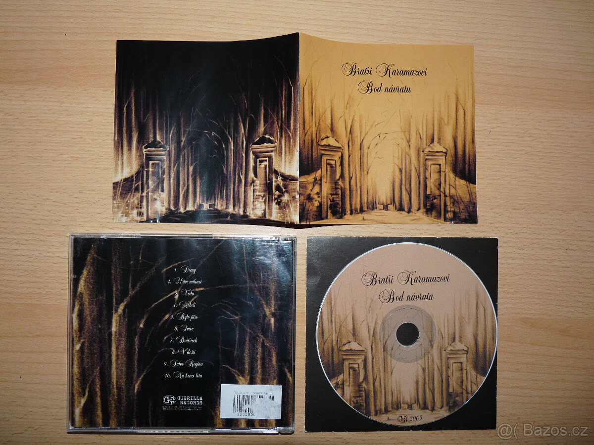 prodám CD BRATŘI KARAMAZOVI-Bod Návratu 2005 Guerilla r.