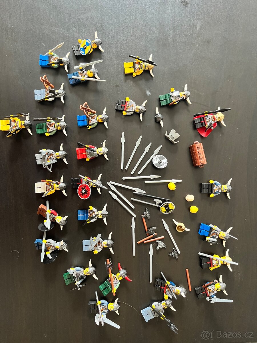 Mix Lego 11,5kg + cca 70 figurek - viz popis