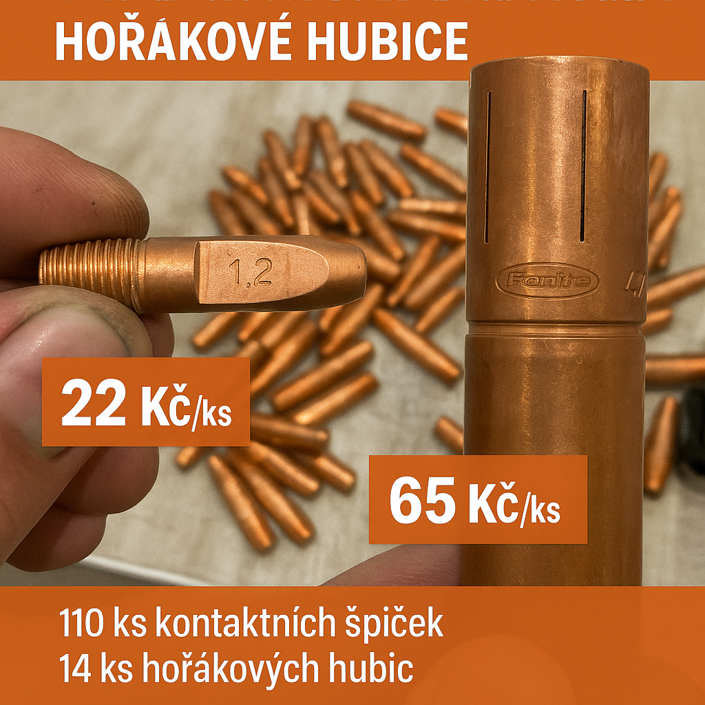 Fronius průvlaky 1.2 Hubice