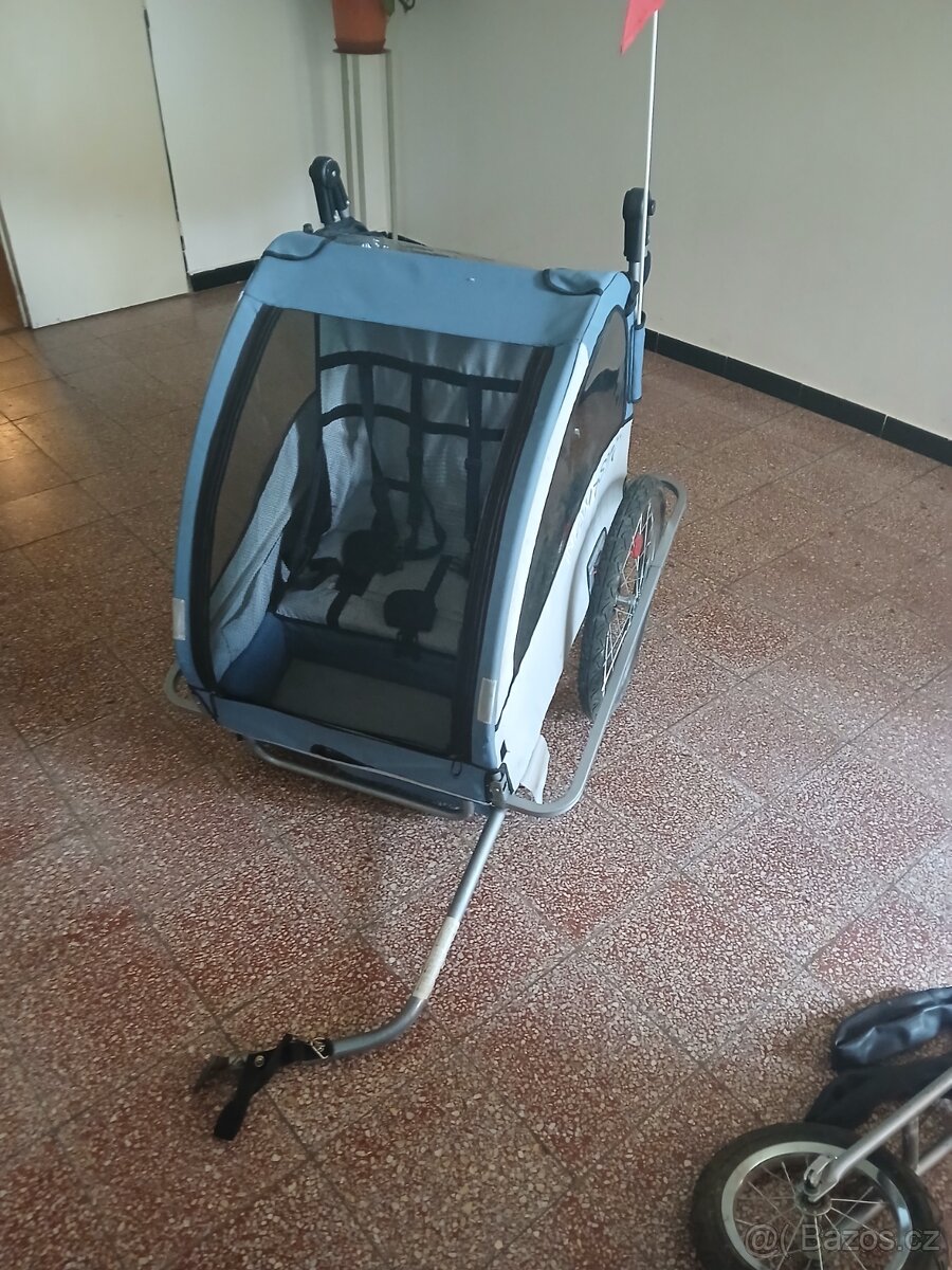 Kočárek za kolo