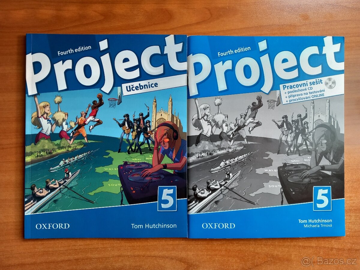 Project 5 učebnice a pracovní sešit OXFORD 4th edition