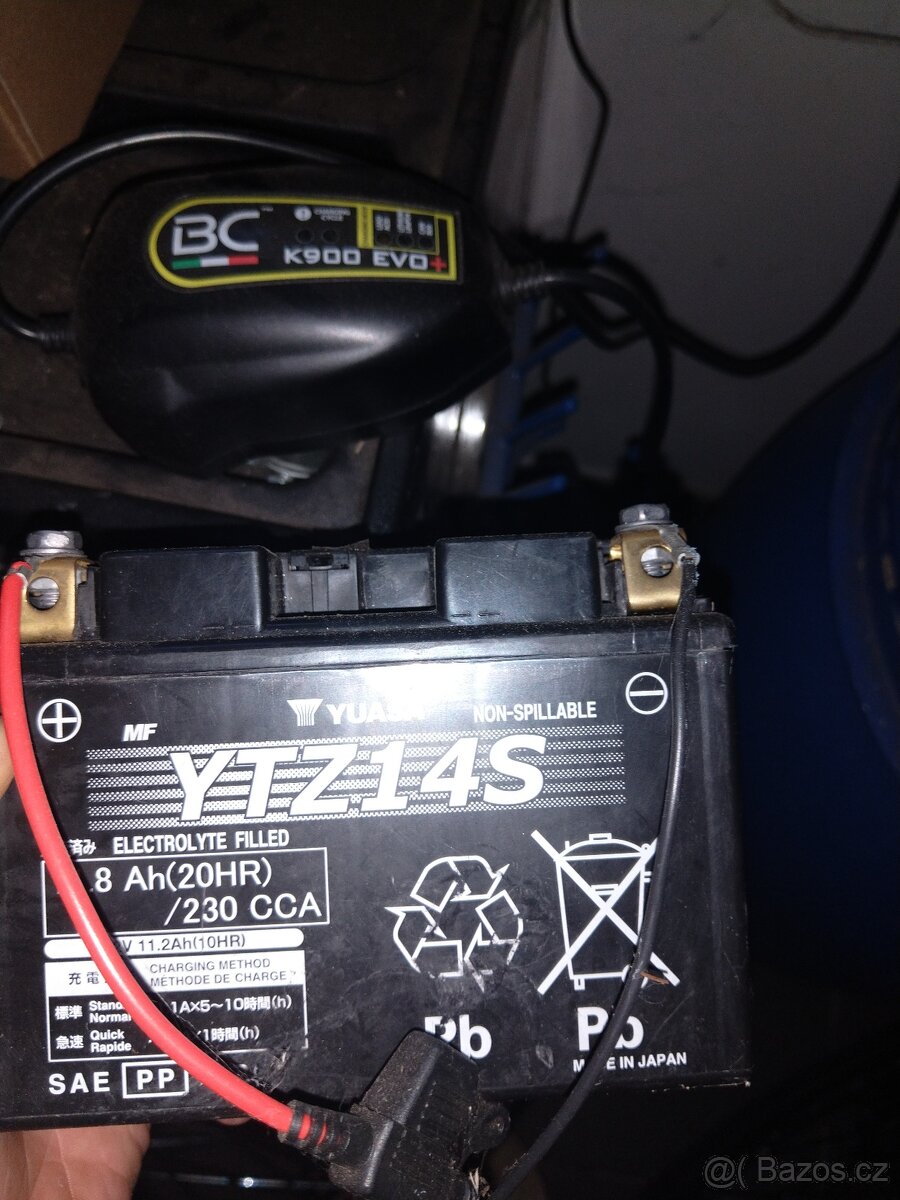Motobaterie Yuasa YTZ14S
