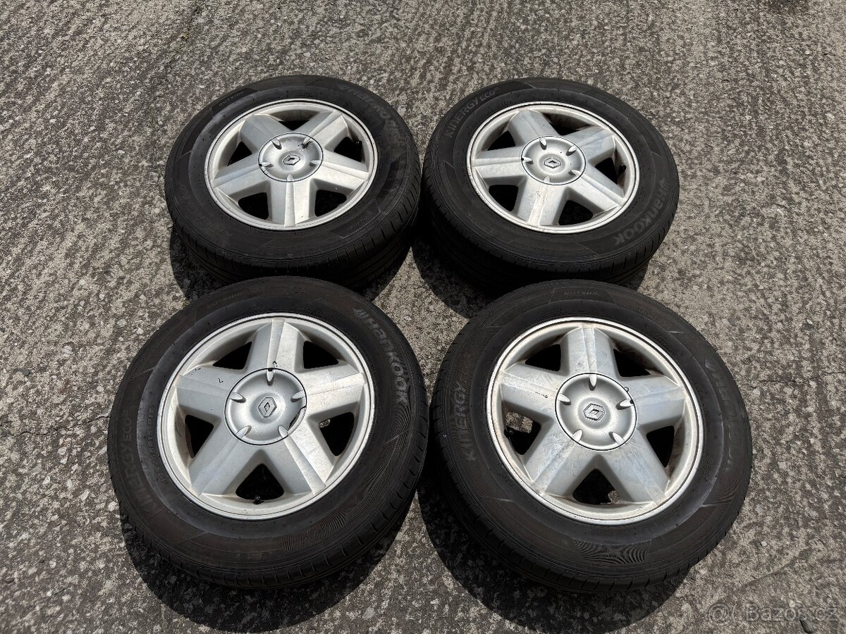 15" Alu sada Renault - 195/65/15 - 4x100 - Dacia