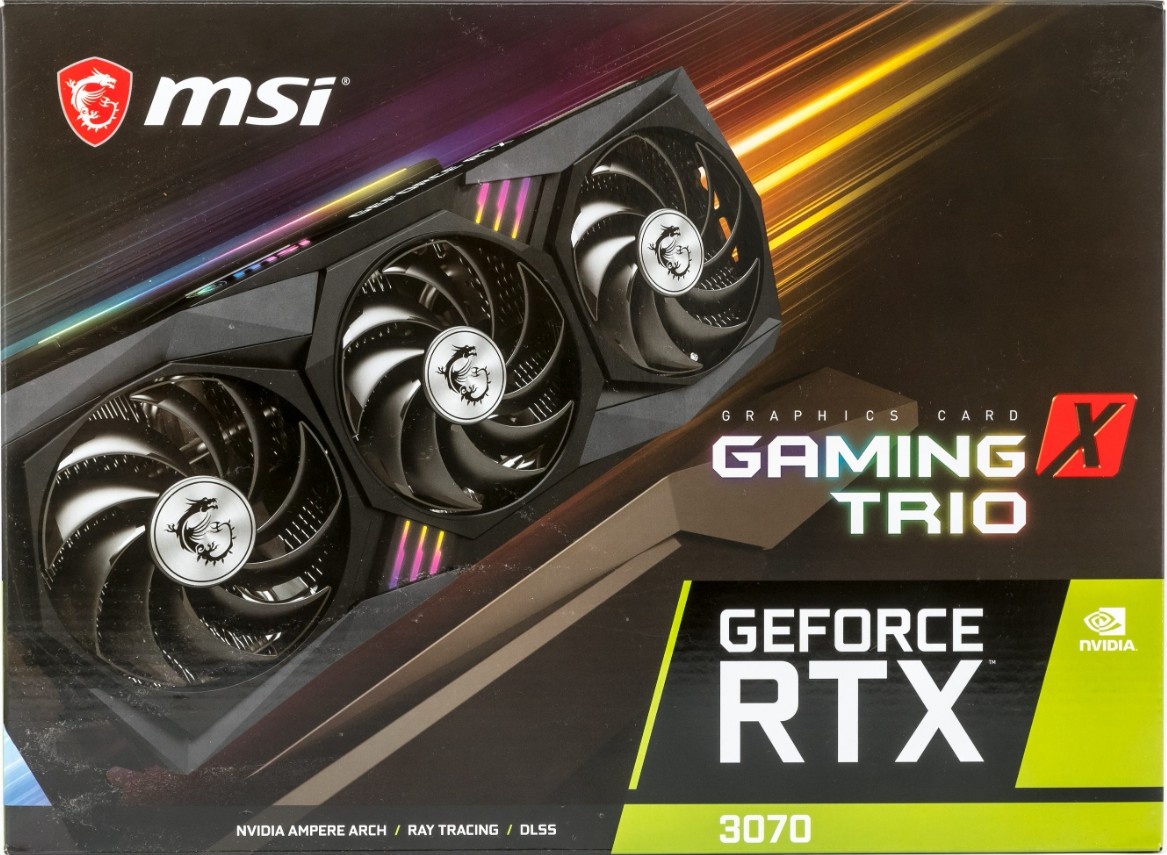 MSI GeForce RTX 3070 Gaming X Trio 8Gb