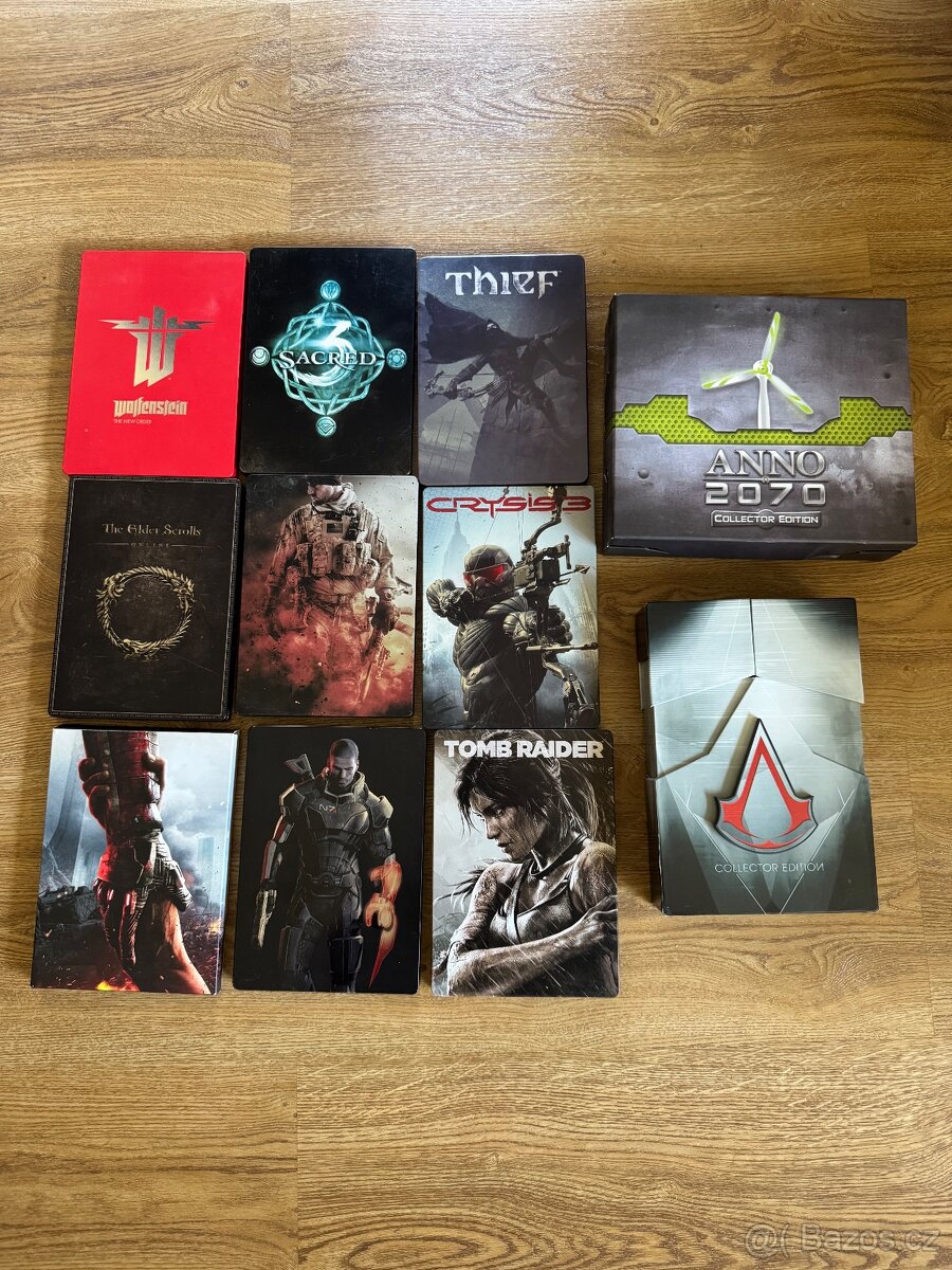PC Hry steelbook artbook limitované