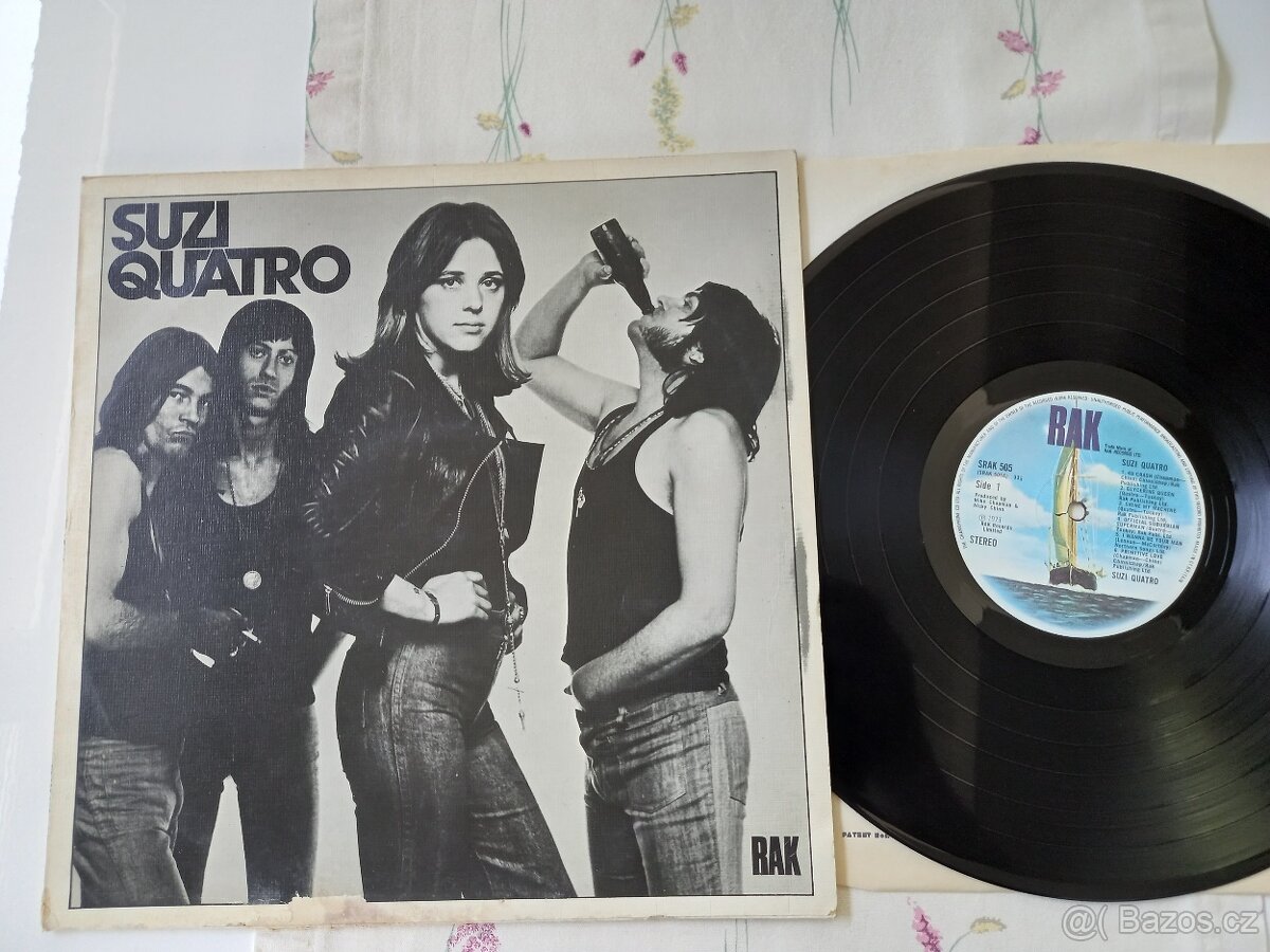 Suzi QUATRO „Suzi Quatro“ /RAK 1973/orig „rastrovany“ obal,