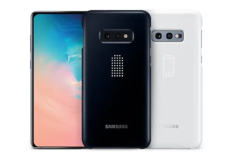 Originální Samsung LED zadní kryt pro Galaxy S10e bílý