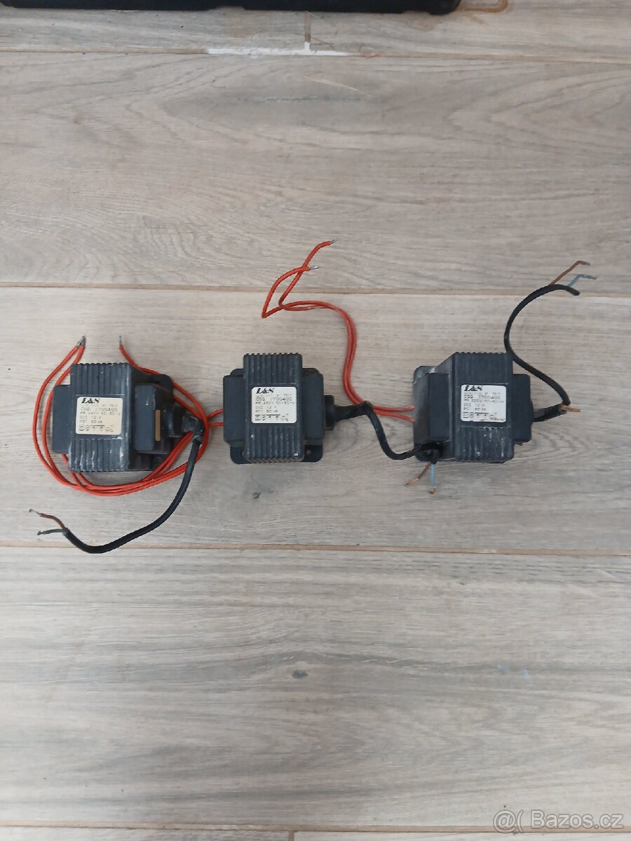 Trafa 230V/12V,  230V/18V