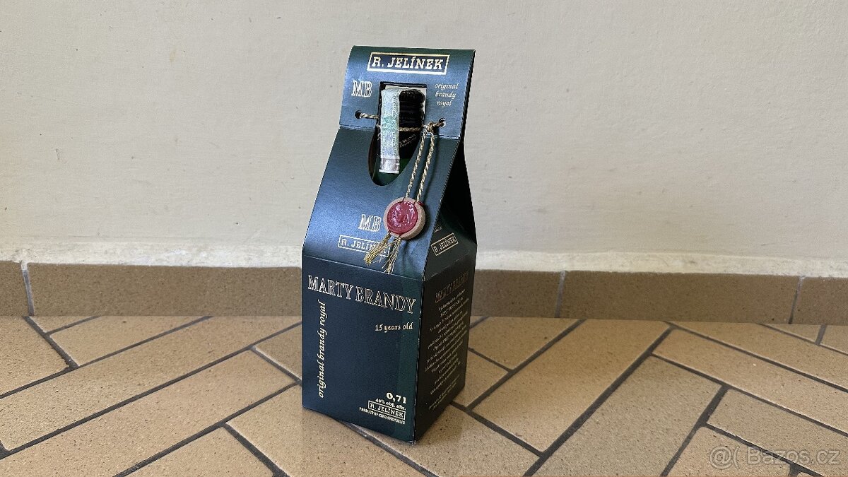 R. Jelínek Marty Brandy 15y – r. 1991, CZ kolek, neotevřená