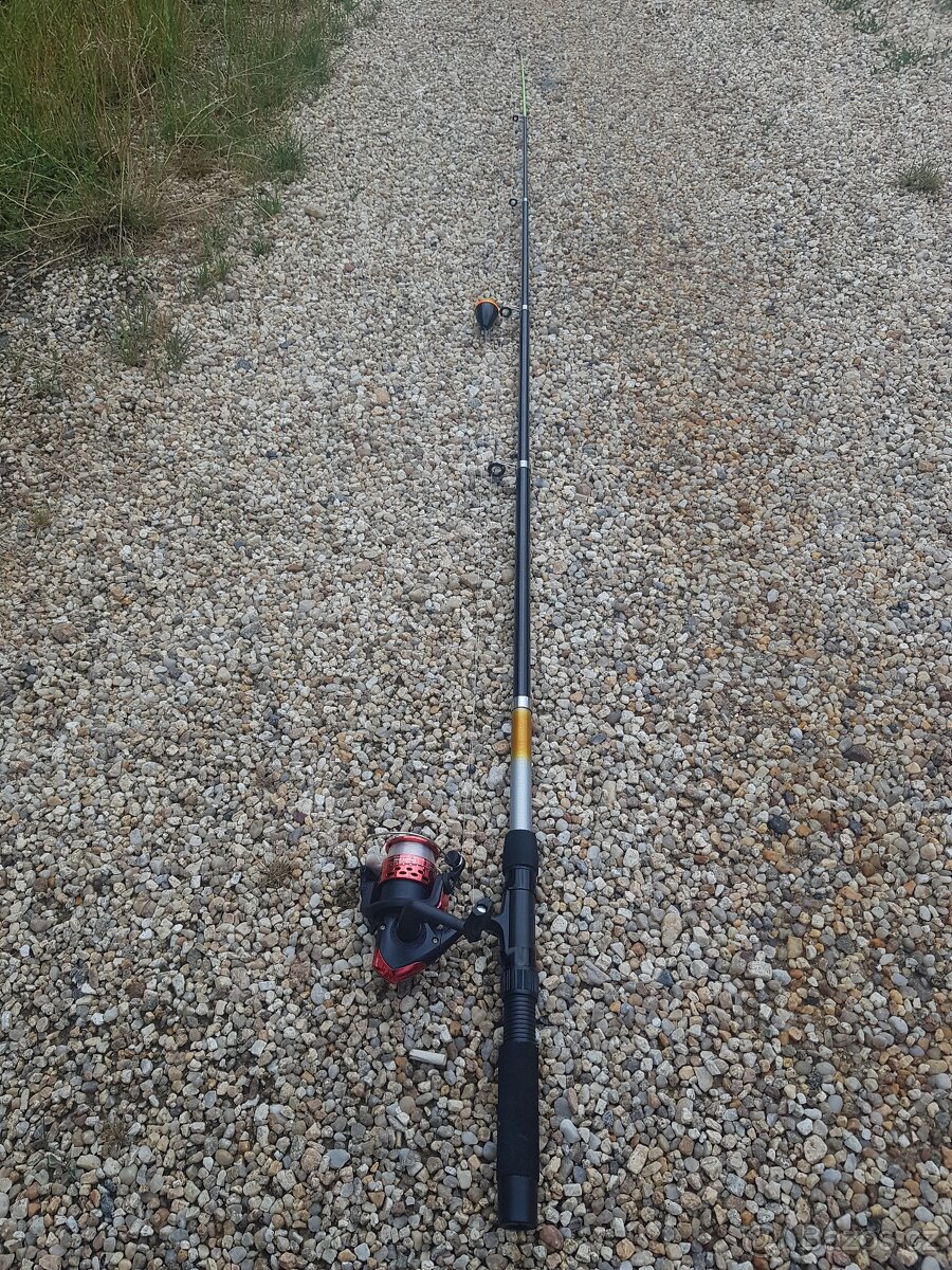 Prut na ryby délka 2m 10cm skládací