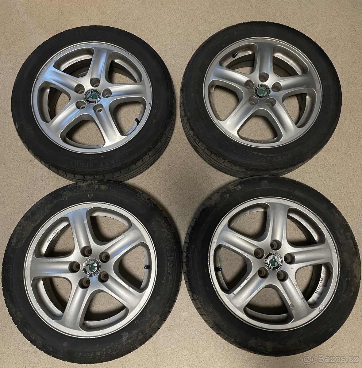 ALU ŠKODA R15 - ZAMLUVENO DO 24.7.2025 20:00