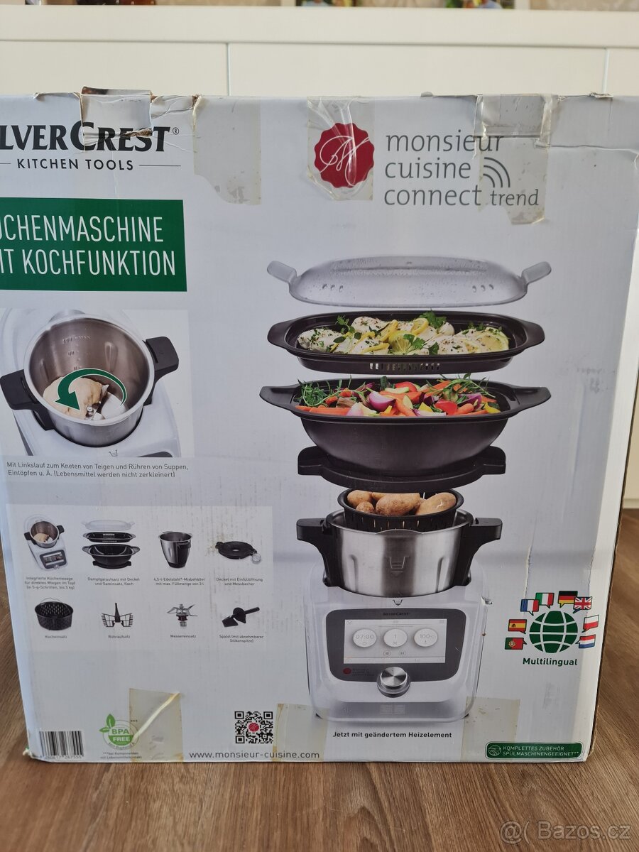 Multifunkční kuchyňský robot Silvercrest SKMC