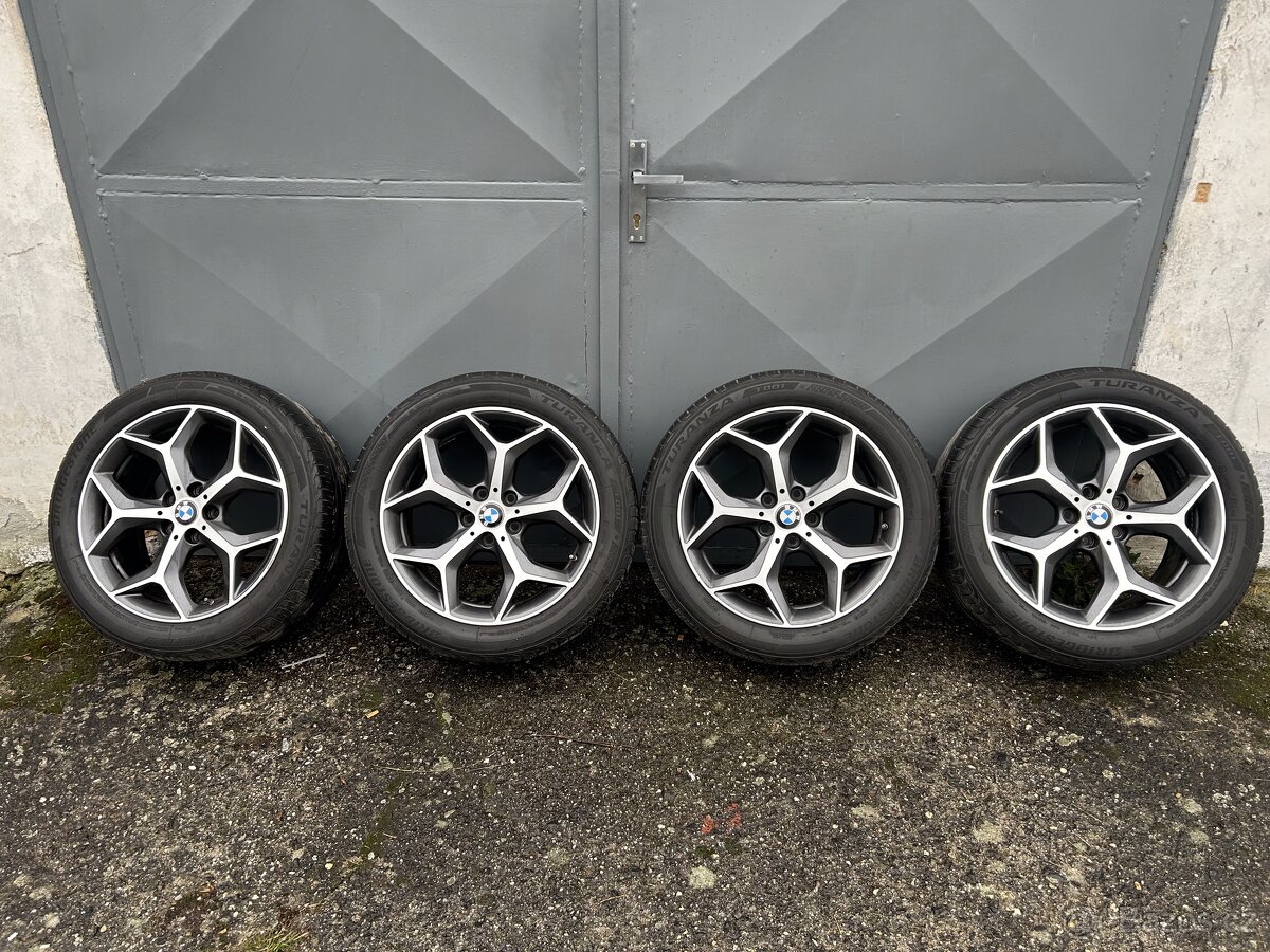 Alu kola R18 5x112 BMW + letní pneu 225/50/18