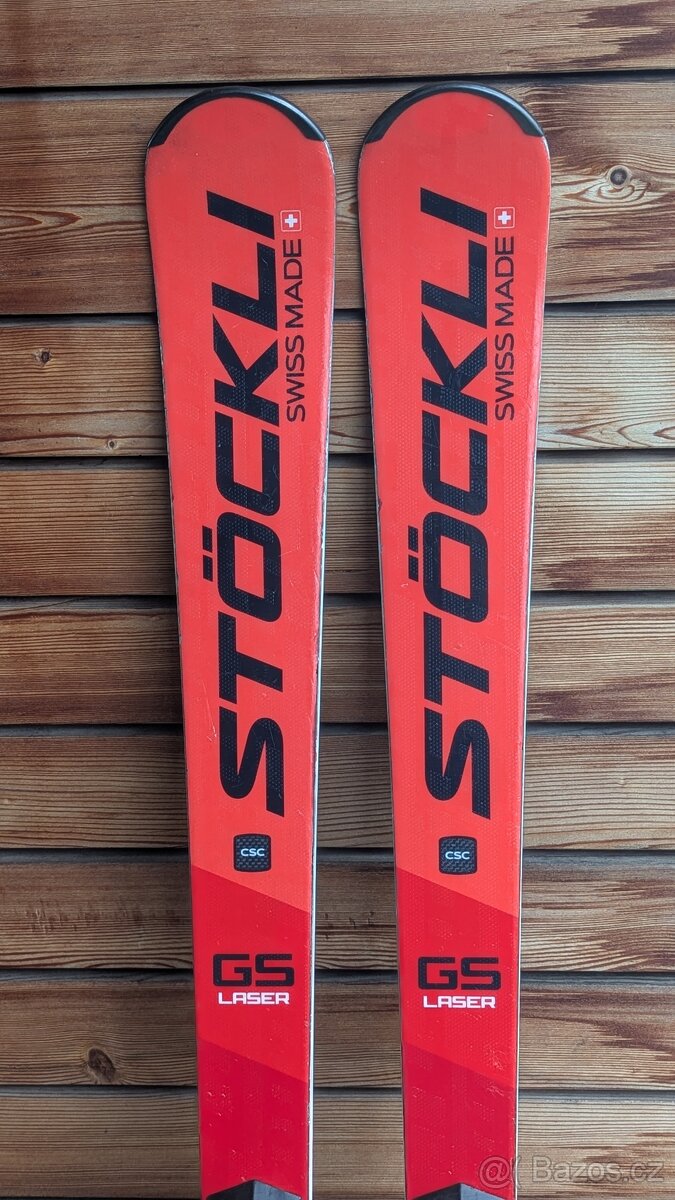 Švýcarské lyže STOCKLI LASER GS, 165cm, 22/23