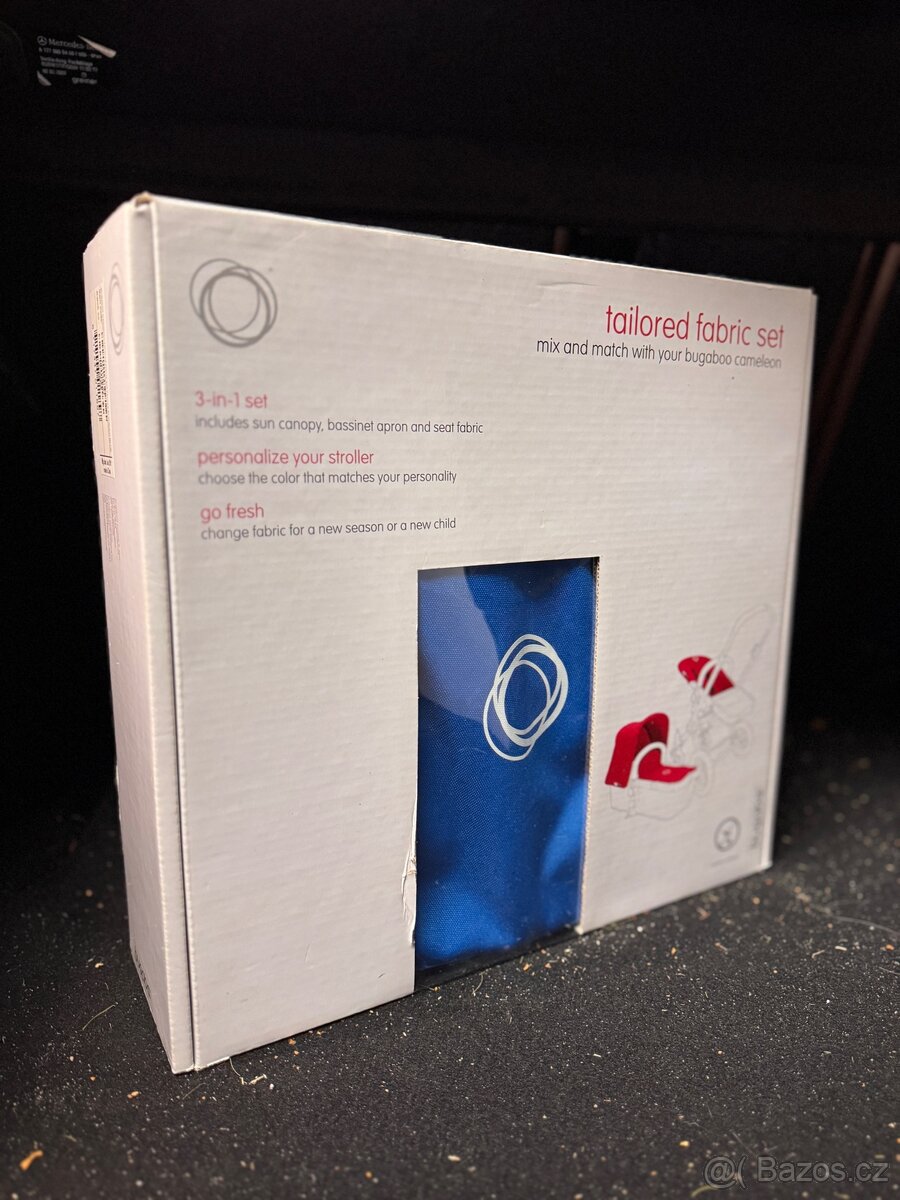 Kočárek Bugaboo Cameleon tailored fabric set Blue modrá