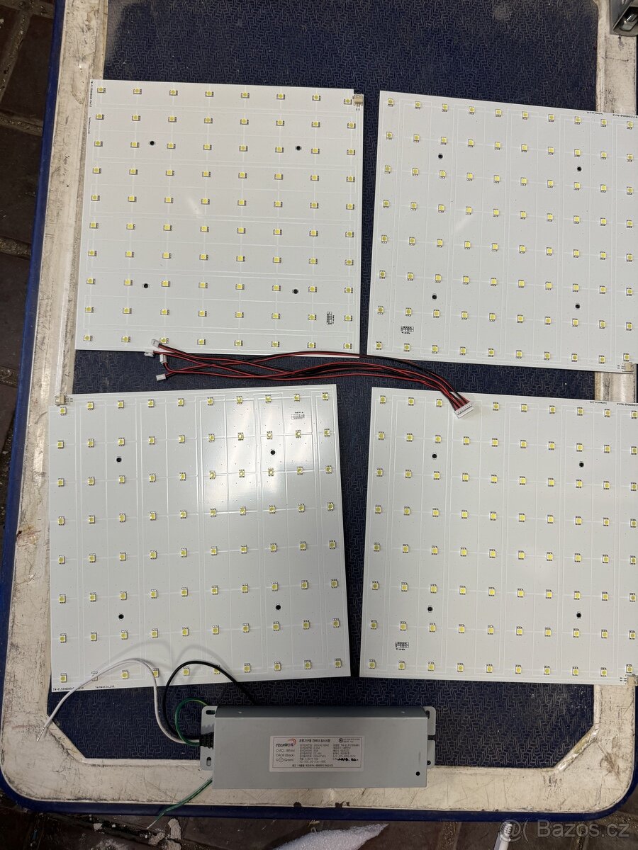 LED panely 48V včetně zdroje 230 V
