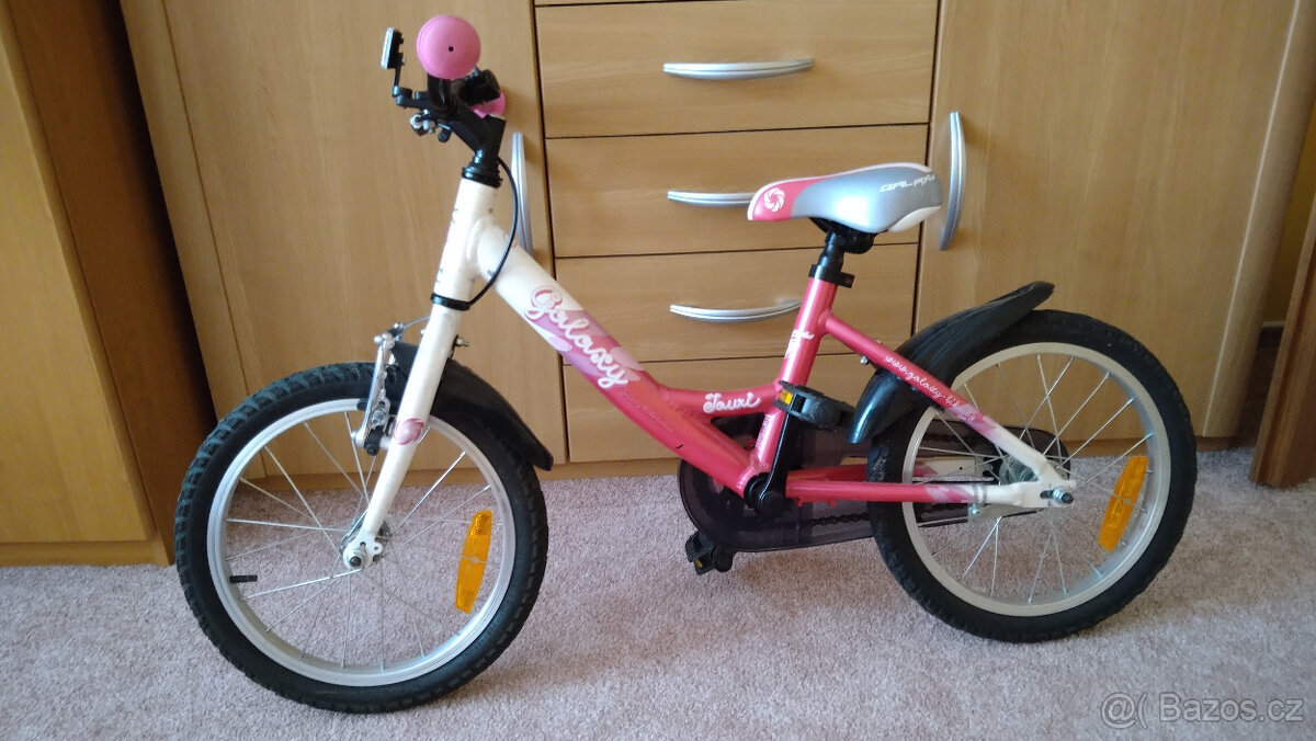 Detske kolo Galaxy Lauri 16" 4-6 let 100-120cm