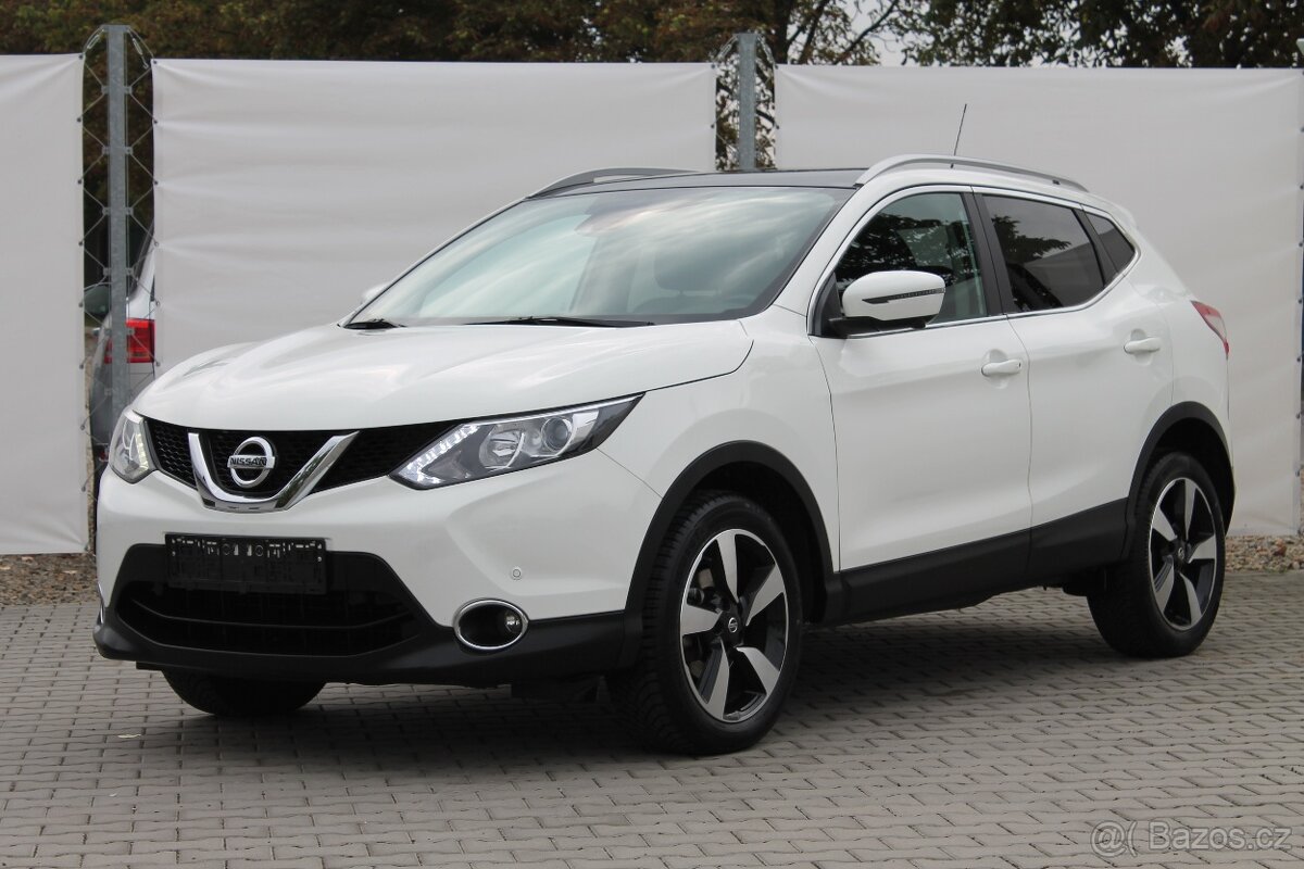 Nissan Qashqai 1.5dCi 81kW Led+Kamery360°+Keyless+Panorama
