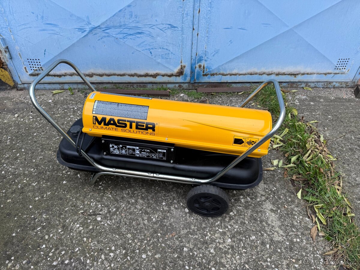 Naftové topidlo Master TOP STAV + termostat Čtěte