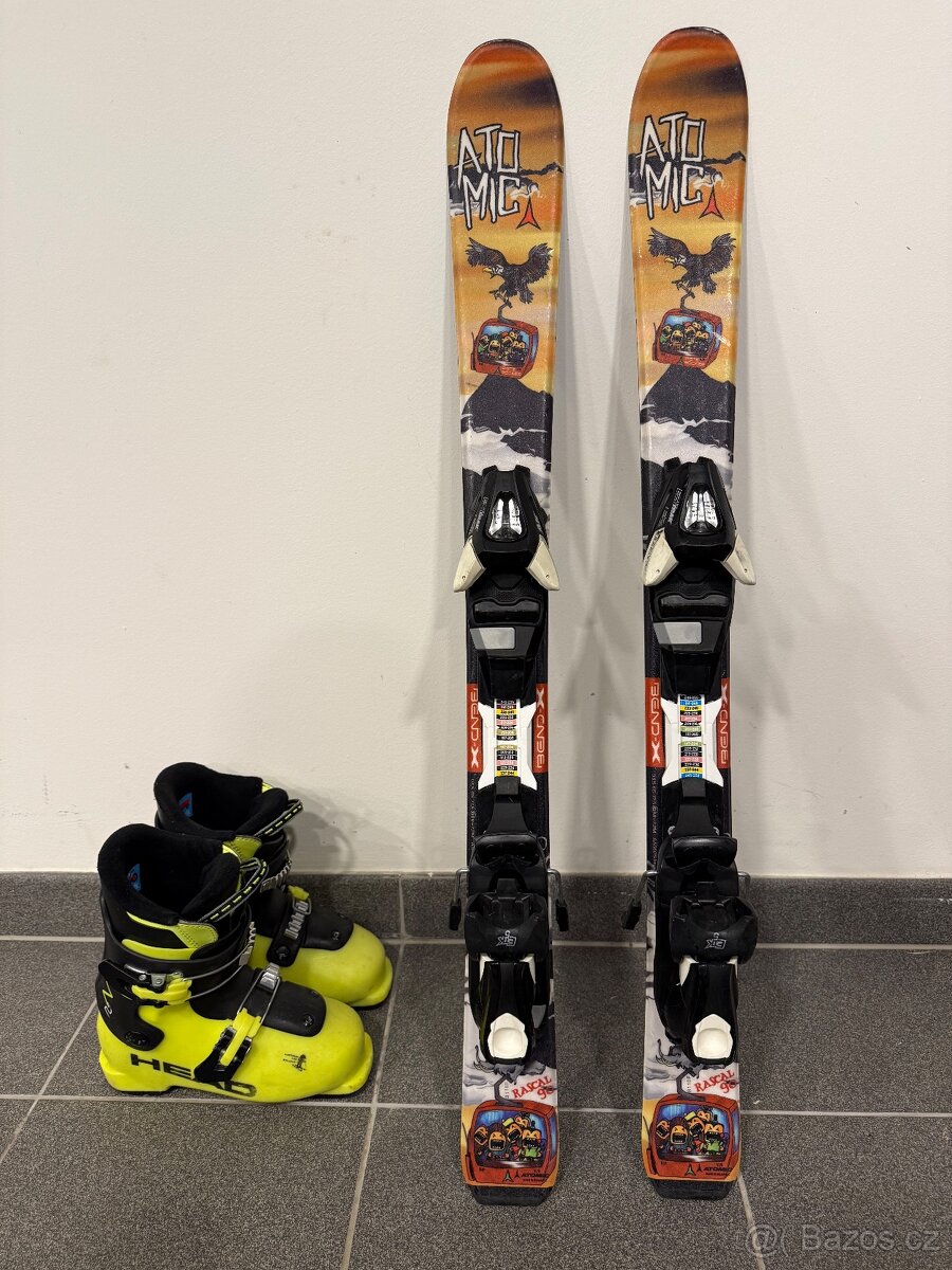Dětské lyže ATOMIC + boty HEAD