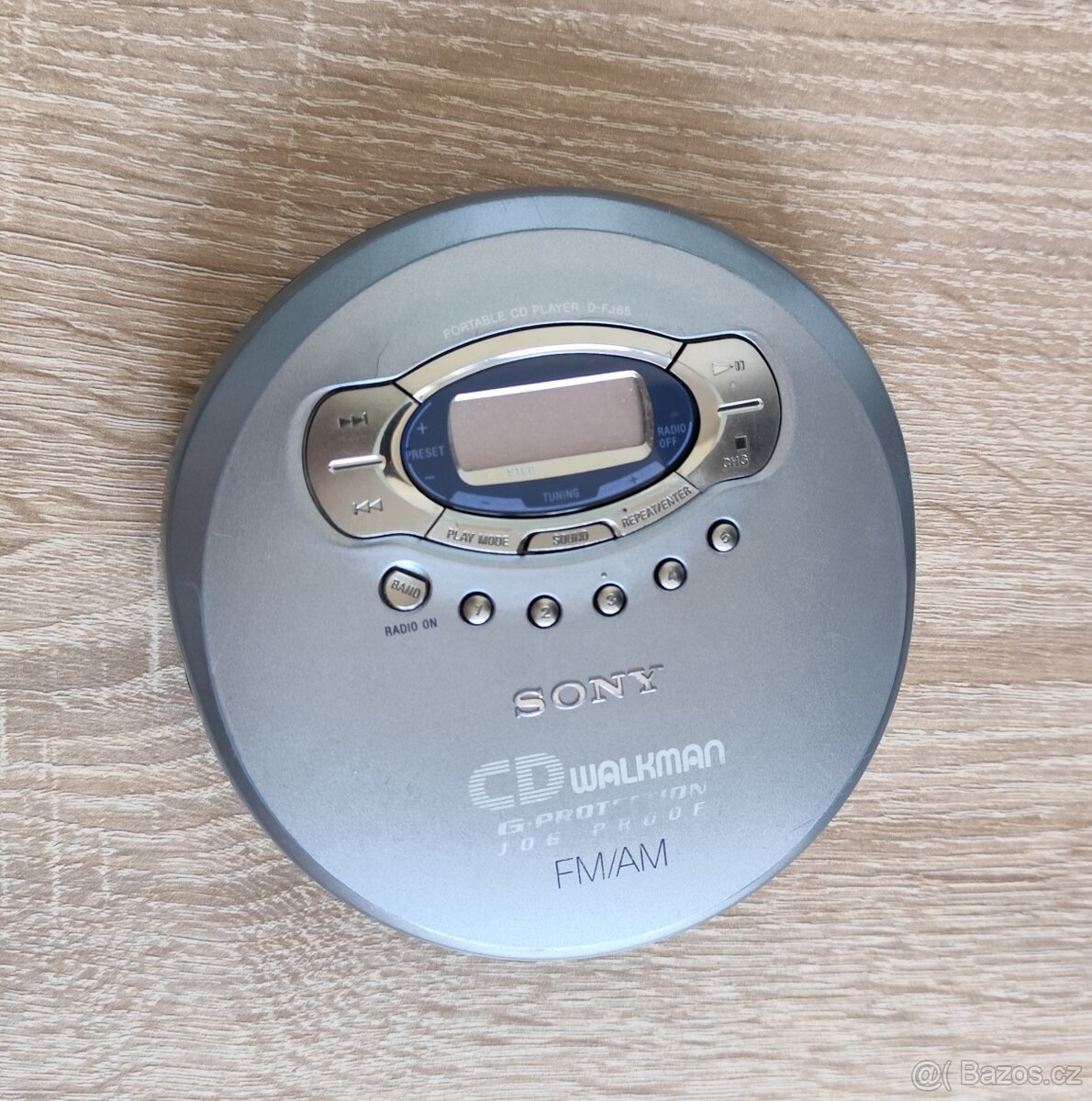 DISCMAN (CD PŘEHRÁVAČ) SONY D-FJ65