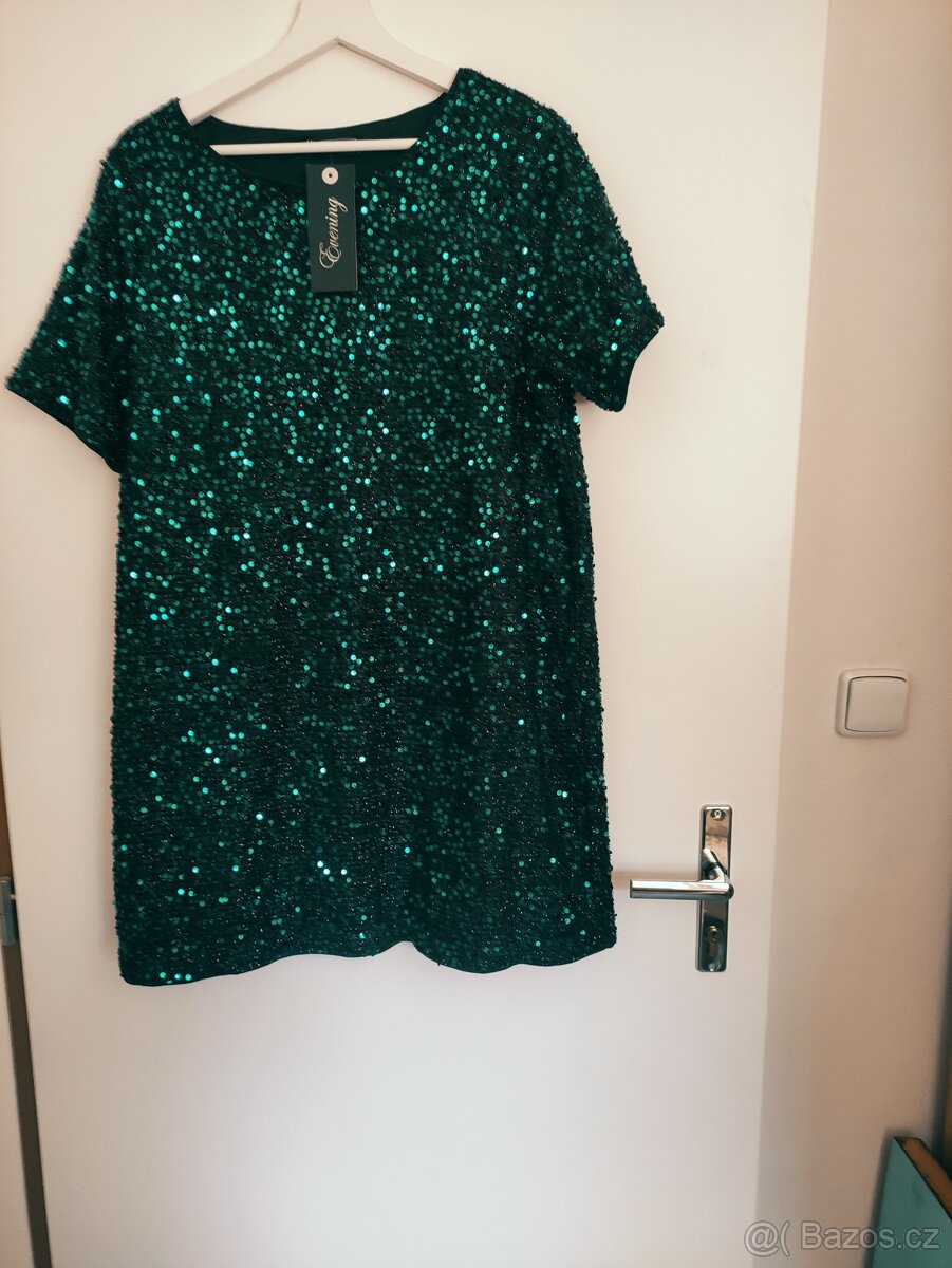 Vánoční šaty- Nové s visačkou,vel 46