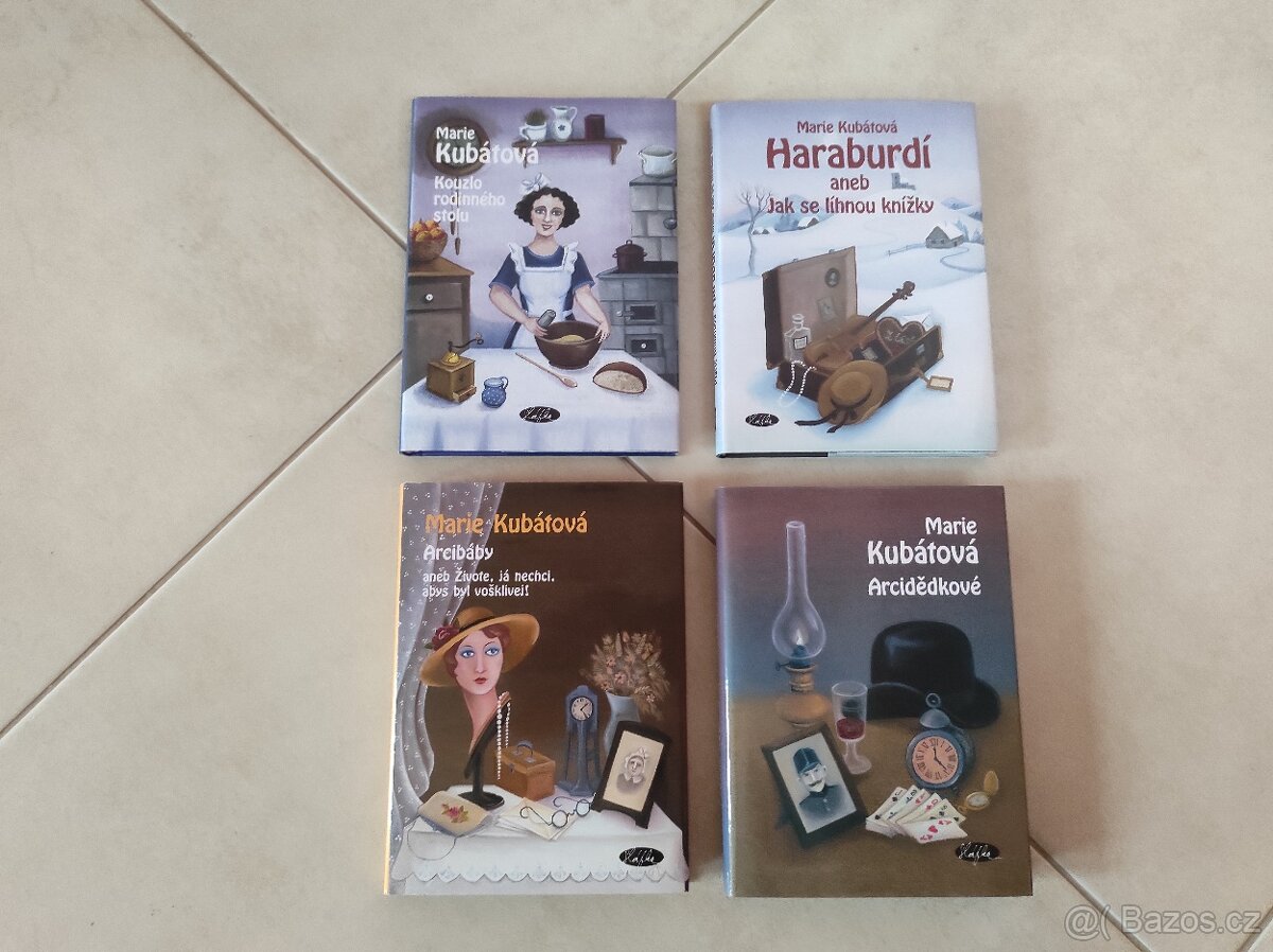 Marie Kubátová - 4 knihy