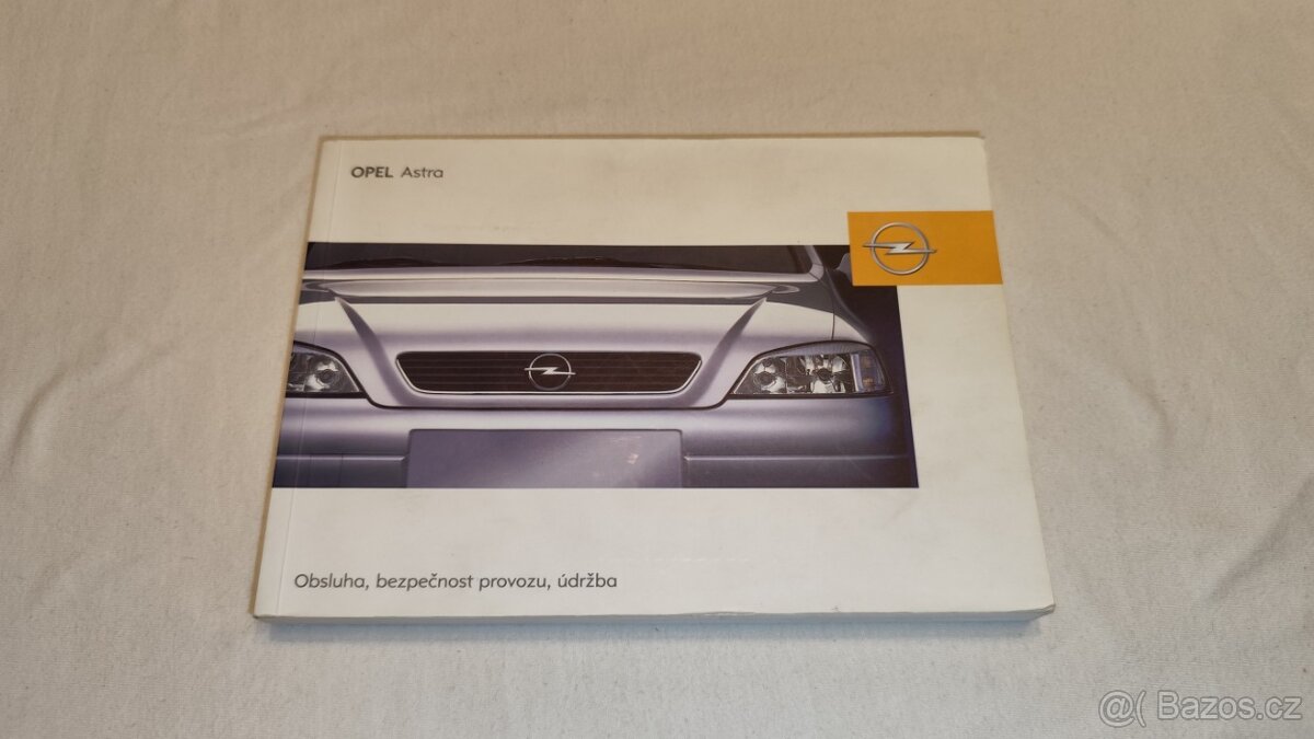Opel ASTRA G - český návod k obsluze příručka  (1998-2/2004)