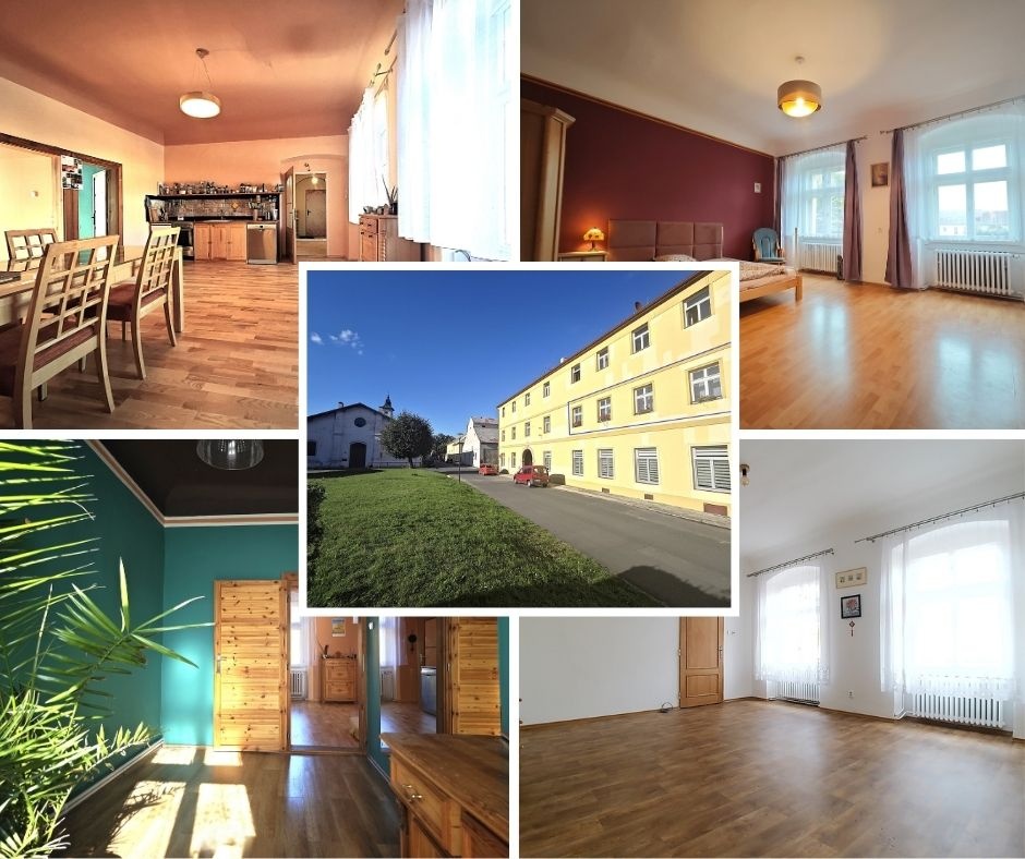 Prodej velkého bytu 4+1, 142 m² – Fučíkova, Terezín (LT)